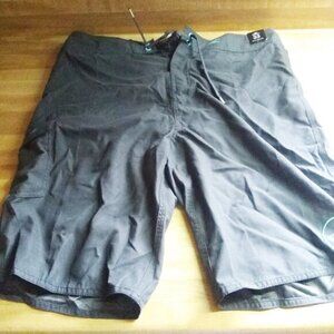 NEW!!! O'Neill Men's Boardshorts Surf Shorts Swim Trunks "33" Grey & Turquoise